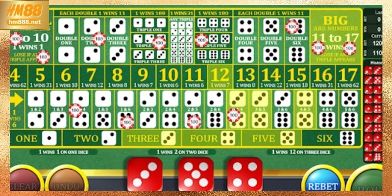 Luật chơi sicbo casino online cần nắm rõ trước khi tham gia