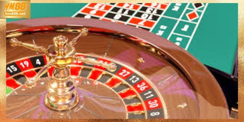 Roulette tiền thật trên website HM88