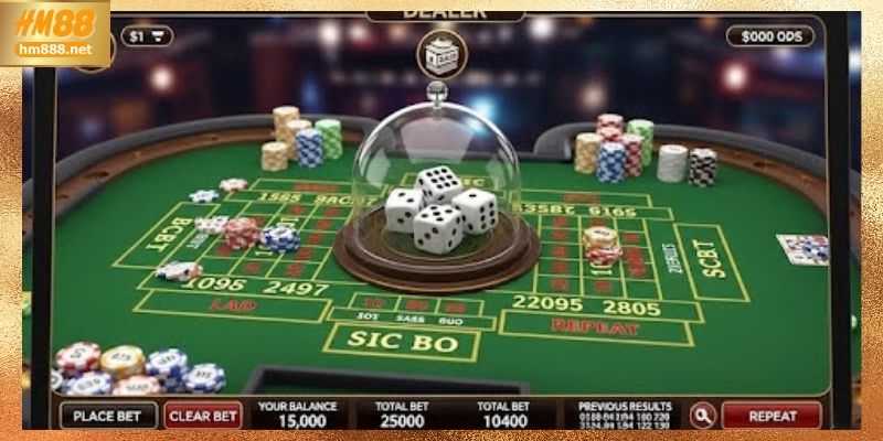 Sicbo casino HM88 và sức hút từ nhịp lắc xúc xắc trực tuyến